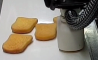 gripper for stacking french toast